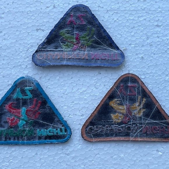 Lot of 3 Iron on Patches for Jackets Jeans Clothes Craft Embroidry Patches - Picture 6 of 8